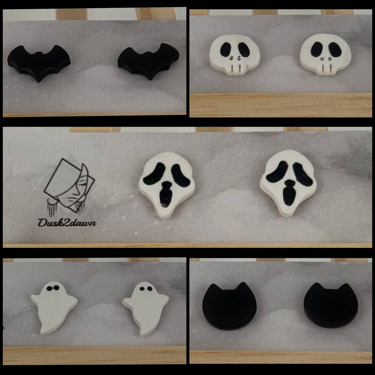 Halloween petite studs- the Halloween collections