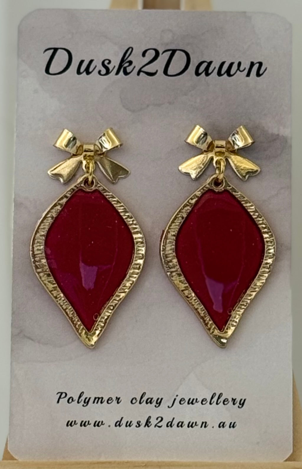 Bezelled bauble studded dangles- The Christmas Collection